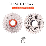 Maxbell MTB Bike Cassette Flywheel Mountain Bicycle Freewheel 10 Speed 11-25T - Aladdin Shoppers