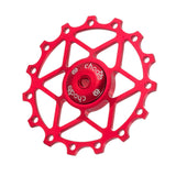 Maxbell 13/15T Ceramic Bearing Jockey Pulley Wheel Bike Rear Derailleur Red 13T - Aladdin Shoppers
