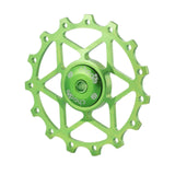 Maxbell 13/15T Ceramic Bearing Jockey Pulley Wheel Bike Rear Derailleur Green 13T - Aladdin Shoppers