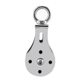 Maxbell Stainless Steel Pulley Single Wheel Swivel Lifting Rope Pulley Block 1PC - Aladdin Shoppers
