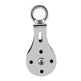 Maxbell Stainless Steel Pulley Single Wheel Swivel Lifting Rope Pulley Block 1PC - Aladdin Shoppers