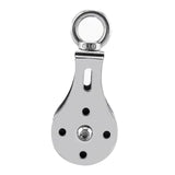 Maxbell Stainless Steel Pulley Single Wheel Swivel Lifting Rope Pulley Block 1PC - Aladdin Shoppers
