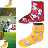 Maxbell Golf Putter Blade Protect PU Leather Waterproof Golf Club Head Cover yellow - Aladdin Shoppers