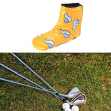 Maxbell Golf Putter Blade Protect PU Leather Waterproof Golf Club Head Cover yellow - Aladdin Shoppers