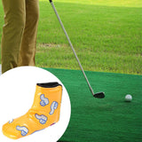 Maxbell Golf Putter Blade Protect PU Leather Waterproof Golf Club Head Cover yellow - Aladdin Shoppers