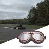 Maxbell Motorcycle Goggles Dirt Bike Glasses Flying Eyewear for Motocross Silver - Aladdin Shoppers