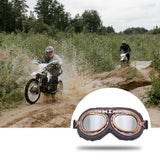 Maxbell Motorcycle Goggles Dirt Bike Glasses Flying Eyewear for Motocross Silver - Aladdin Shoppers