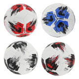 Maxbell Soccer Ball Size 4 Children Toys Gifts Stitched Training Ball Official Match Black and Blue - Aladdin Shoppers