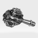 Maxbell Double Platform Bicycle Pedals Dual Compatible with Shimano SPD BMX MTB Black - Aladdin Shoppers