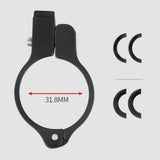 Maxbell Bicycle Water Bottle Cage Holder Aluminum Alloy Adjustable for Bike Black - Aladdin Shoppers