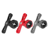 Maxbell Bicycle Water Bottle Cage Holder Aluminum Alloy Adjustable for Bike Black - Aladdin Shoppers