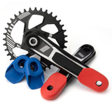 Maxbell 2Pcs Bicycle Crank Boots Covers Bike Crank Arm Crankset Protector Red - Aladdin Shoppers