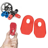 Maxbell 2Pcs Bicycle Crank Boots Covers Bike Crank Arm Crankset Protector Red - Aladdin Shoppers