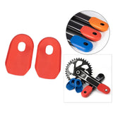 Maxbell 2Pcs Bicycle Crank Boots Covers Bike Crank Arm Crankset Protector Red - Aladdin Shoppers