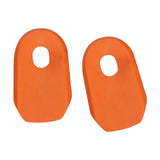 Maxbell 2Pcs Bicycle Crank Boots Covers Bike Crank Arm Crankset Protector Orange - Aladdin Shoppers