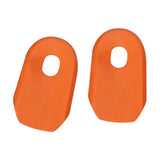 Maxbell 2Pcs Bicycle Crank Boots Covers Bike Crank Arm Crankset Protector Orange - Aladdin Shoppers