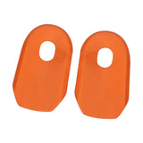 Maxbell 2Pcs Bicycle Crank Boots Covers Bike Crank Arm Crankset Protector Orange - Aladdin Shoppers