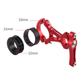 Maxbell Bicycle Water Bottle Cage Holder Aluminum for MTB Cycling Road Bike Red - Aladdin Shoppers