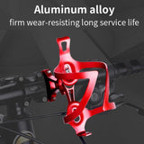 Maxbell Bicycle Water Bottle Cage Holder Aluminum for MTB Cycling Road Bike Red - Aladdin Shoppers