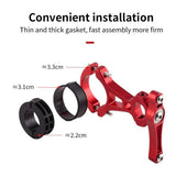 Maxbell Bicycle Water Bottle Cage Holder Aluminum for MTB Cycling Road Bike Red - Aladdin Shoppers