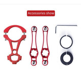 Maxbell Bicycle Water Bottle Cage Holder Aluminum for MTB Cycling Road Bike Red - Aladdin Shoppers
