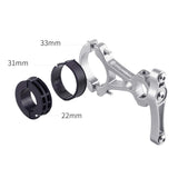Maxbell Bicycle Water Bottle Cage Holder Aluminum for MTB Cycling Road Bike Silver - Aladdin Shoppers