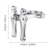 Maxbell Bicycle Water Bottle Cage Holder Aluminum for MTB Cycling Road Bike Silver - Aladdin Shoppers
