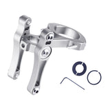 Maxbell Bicycle Water Bottle Cage Holder Aluminum for MTB Cycling Road Bike Silver - Aladdin Shoppers