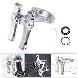 Maxbell Bicycle Water Bottle Cage Holder Aluminum for MTB Cycling Road Bike Silver - Aladdin Shoppers
