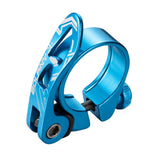 Maxbell Bicycle Seatpost Clamp Aluminum for Mountain Bike Cycling Parts 34.9mm Blue - Aladdin Shoppers