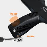 Maxbell Carbon Integrated Handlebars for Road Bicycle 28.6*400/420/440mm 400x80mm - Aladdin Shoppers