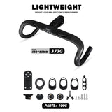 Maxbell Carbon Integrated Handlebars for Road Bicycle 28.6*400/420/440mm 400x120mm - Aladdin Shoppers