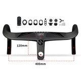 Maxbell Carbon Integrated Handlebars for Road Bicycle 28.6*400/420/440mm 400x120mm - Aladdin Shoppers