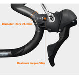 Maxbell Carbon Integrated Handlebars for Road Bicycle 28.6*400/420/440mm 420x90mm - Aladdin Shoppers