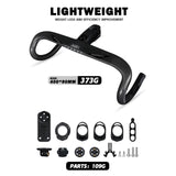 Maxbell Carbon Integrated Handlebars for Road Bicycle 28.6*400/420/440mm 420x110mm - Aladdin Shoppers