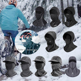 Maxbell Neck Warmer Snood Scarf Ski Hat Cycling Winter Face Mask Balaclava Unisex zipper - Aladdin Shoppers