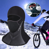 Maxbell Neck Warmer Snood Scarf Ski Hat Cycling Winter Face Mask Balaclava Unisex zipper - Aladdin Shoppers