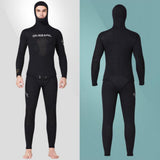 Maxbell 7mm Neoprene Swetsuits Deep Diving Wetsuit for Spearfishing Men Black L - Aladdin Shoppers