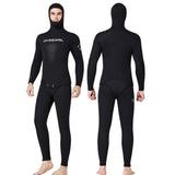 Maxbell 7mm Neoprene Swetsuits Deep Diving Wetsuit for Spearfishing Men Black L - Aladdin Shoppers