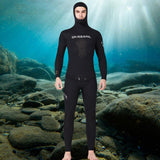 Maxbell 7mm Neoprene Swetsuits Deep Diving Wetsuit for Spearfishing Men Black L - Aladdin Shoppers