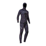 Maxbell 7mm Neoprene Swetsuits Deep Diving Wetsuit for Spearfishing Men Orange L - Aladdin Shoppers