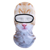 Maxbell Balaclava Ski Mask Hood Animal Full Face Cover Polyester Winter cat 2 - Aladdin Shoppers