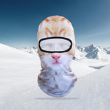 Maxbell Balaclava Ski Mask Hood Animal Full Face Cover Polyester Winter cat 2 - Aladdin Shoppers