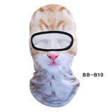 Maxbell Balaclava Ski Mask Hood Animal Full Face Cover Polyester Winter cat 2 - Aladdin Shoppers