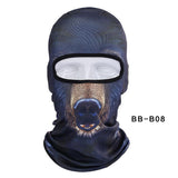 Maxbell Balaclava Ski Mask Hood Animal Full Face Cover Polyester Winter dog 3 - Aladdin Shoppers