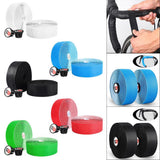 Maxbell 2Pcs Handlebar Tape Ergonomic Comfort for Fishing Rods Badminton Rackets Black - Aladdin Shoppers