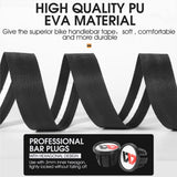 Maxbell 2Pcs Handlebar Tape Ergonomic Comfort for Fishing Rods Badminton Rackets Black - Aladdin Shoppers