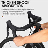 Maxbell 2Pcs Handlebar Tape Ergonomic Comfort for Fishing Rods Badminton Rackets Black - Aladdin Shoppers