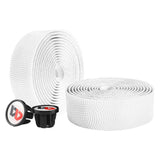 Maxbell 2Pcs Handlebar Tape Ergonomic Comfort for Fishing Rods Badminton Rackets White - Aladdin Shoppers