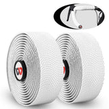 Maxbell 2Pcs Handlebar Tape Ergonomic Comfort for Fishing Rods Badminton Rackets White - Aladdin Shoppers